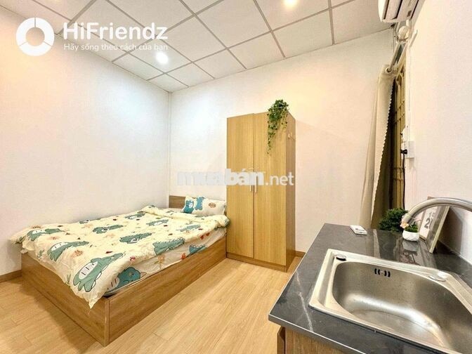 PHÒNG HSSV NGAY BỜ KÈ HOÀNG SA QUẬN 1-3-BÌNH THẠNH,FULL NỘI THẤT