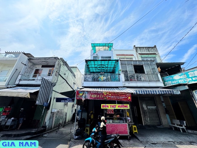 BÁN NHÀ GÓC 2 MẶT TIỀN KINH DOANH : 219A LÊ QUANG SUNG - P. 6 - Q. 6 