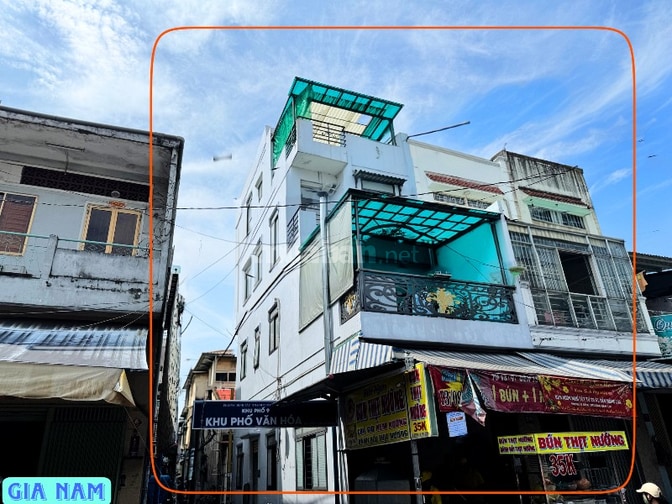 BÁN NHÀ GÓC 2 MẶT TIỀN KINH DOANH : 219A LÊ QUANG SUNG - P. 6 - Q. 6 