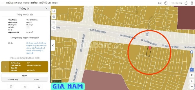 BÁN NHÀ GÓC 2 MẶT TIỀN KINH DOANH : 219A LÊ QUANG SUNG - P. 6 - Q. 6 