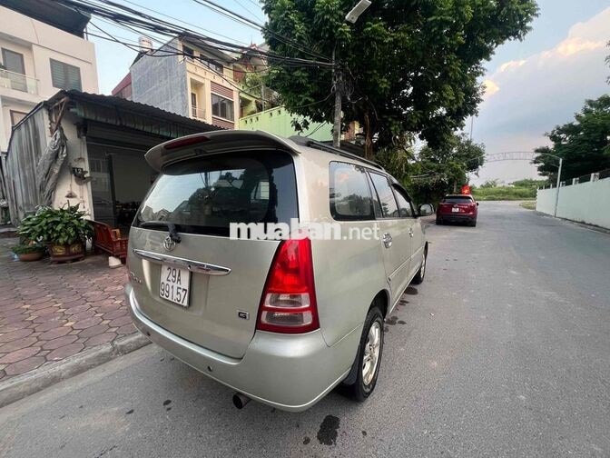 Toyota Innova 2007 Bạc Số sàn