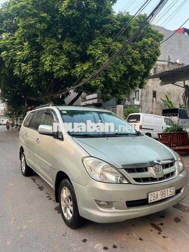 Toyota Innova 2007 Bạc Số sàn