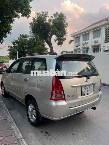 Toyota Innova 2007 Bạc Số sàn