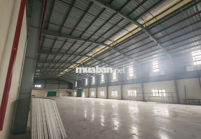 CHO THUÊ NHÀ XƯỞNG MỚI 6.000m² KCN HẢI SƠN – ĐỨC HÒA, LONG AN