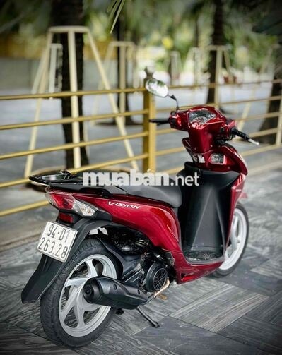 Honda Vision 2016 Fi Đỏ đen