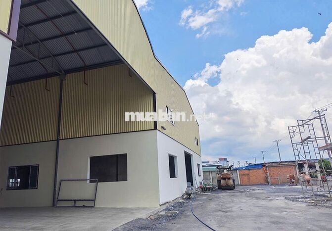 CHO THUÊ NHÀ XƯỞNG MỚI 6.000m² KCN HẢI SƠN – ĐỨC HÒA, LONG AN