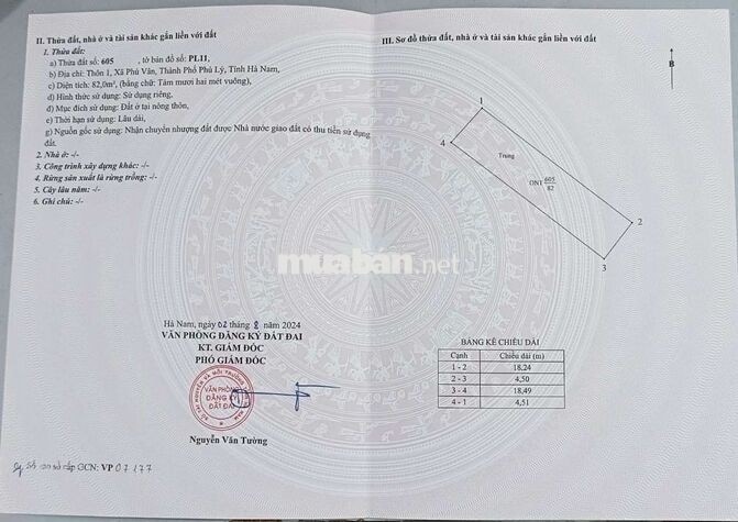 Bán đất nền ven sông Đáy - Khu đô thị Tiến Lộc