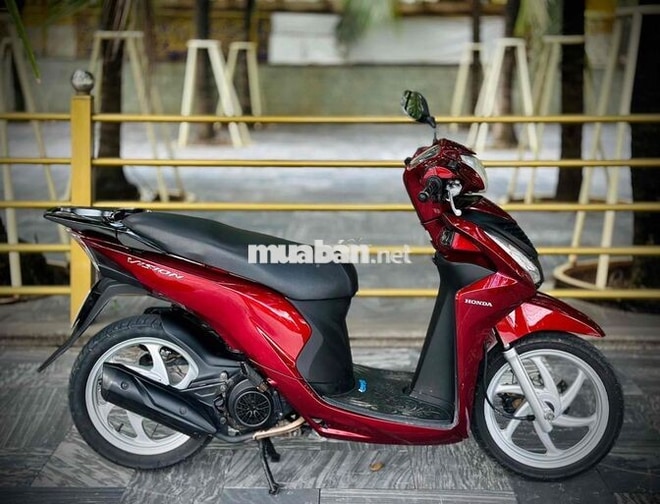 Honda Vision 2016 Fi Đỏ đen