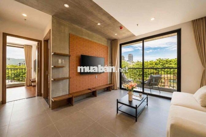 Luxury 2BR Beachside Apartment for Rent Rooftop Infinity Pool căn hộ