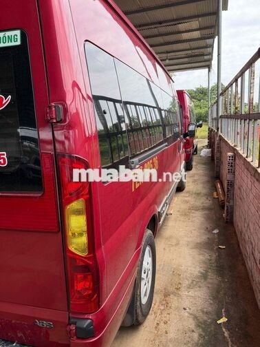 Ford Transit Dcar 9 chỗ màu Đỏ