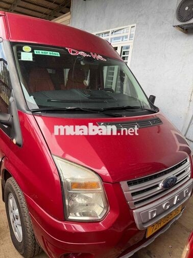 Ford Transit Dcar 9 chỗ màu Đỏ