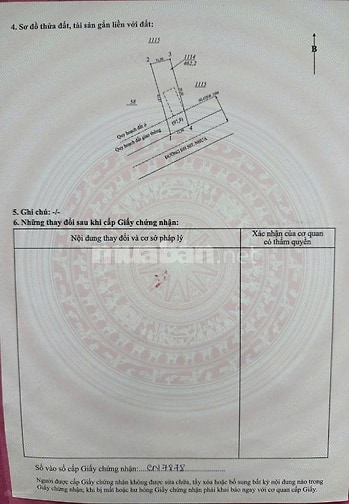 Chính chủ bán nhà đất mặt tiền DH507 xã An Thái, Phú Giáo cũ.