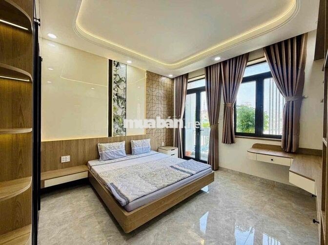 NHÀ FULL NỘI THẤT CAO CẤP (SÂN XE HƠI)  4PN GIÁ 10 TRIỆU