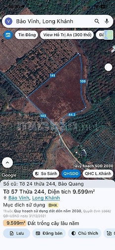 Bán 1 ha Đất Vườn tại Long Khánh, Đồng Nai.