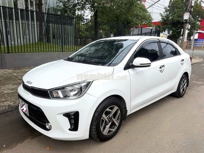 Xe Gia Đình KIA SOLUTO 2023 Trắng zin 1.4MT: 252tr