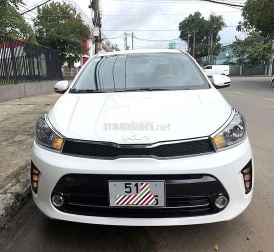 Xe Gia Đình KIA SOLUTO 2023 Trắng zin 1.4MT: 252tr