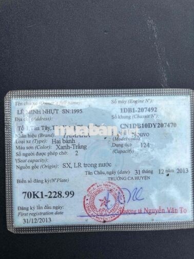 Yamaha Nouvo 2013 Xanh-Trắng
