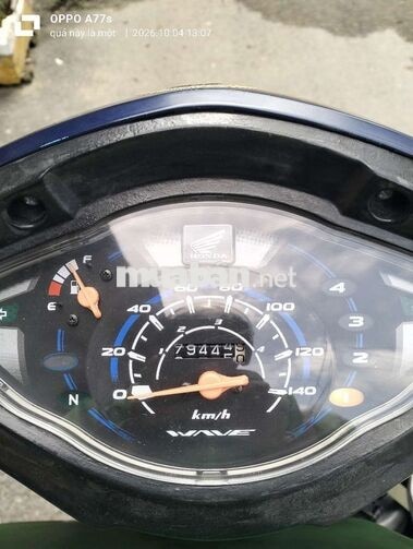 Honda Wave 2020 Xanh Đen Bạc 109cc