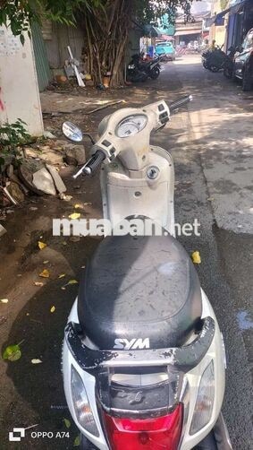 Xe tay ga SYM Elegant Trắng