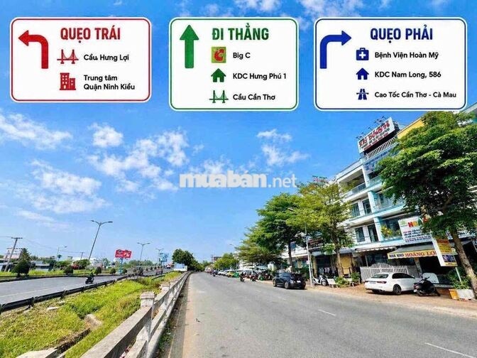NHÀ 1 TRỆT 3 LẦU MẶT TIỀN ĐƯỜNG SONG HÀNH QL1A KHU VĂN HÓA TÂ
