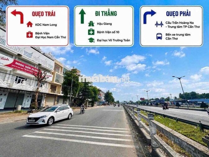 NHÀ 1 TRỆT 3 LẦU MẶT TIỀN ĐƯỜNG SONG HÀNH QL1A KHU VĂN HÓA TÂ