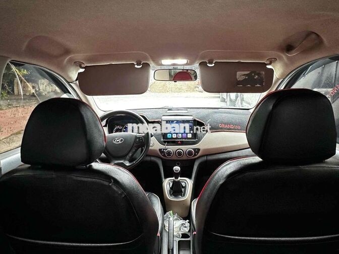 Hyundai Grand i10 2017 Bản đủ Nhập khẩu Bạc