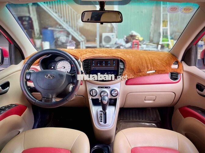 Hyundai i10 2010 Bản đủ Tự động Xăng Đỏ