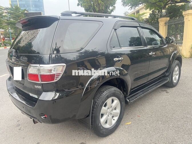 Toyota Fortuner SR5 2.7L 2008 Đen Tự động 16 vạn