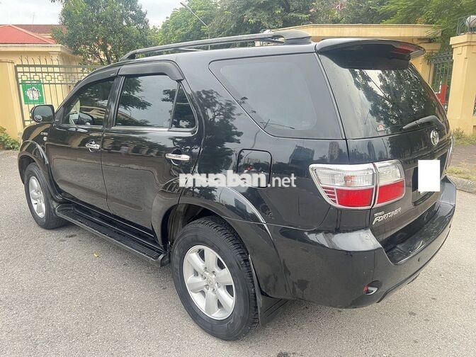 Toyota Fortuner SR5 2.7L 2008 Đen Tự động 16 vạn