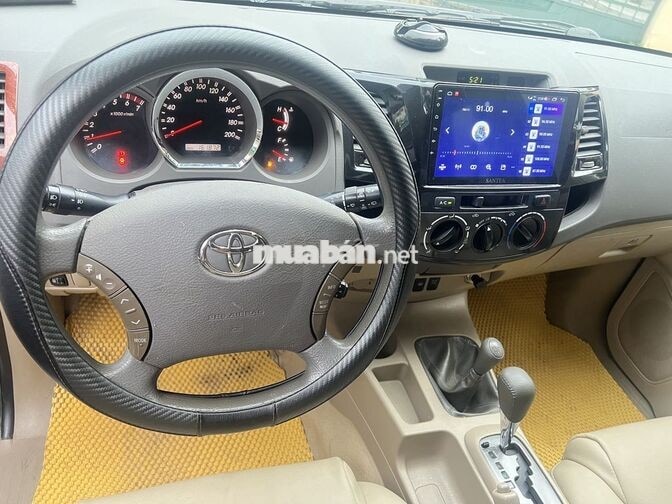 Toyota Fortuner SR5 2.7L 2008 Đen Tự động 16 vạn
