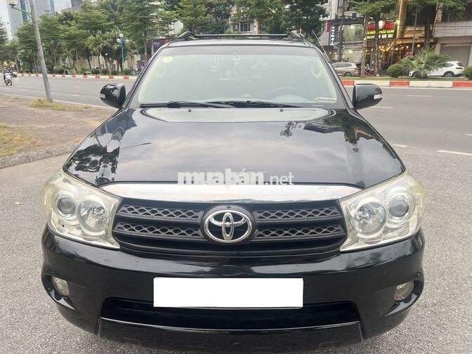 Toyota Fortuner SR5 2.7L 2008 Đen Tự động 16 vạn