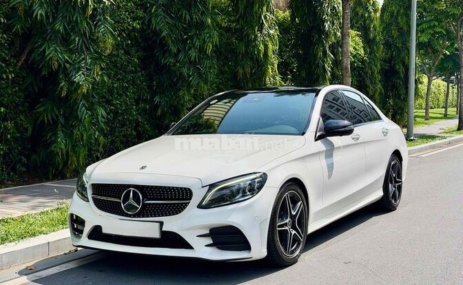 Mercedes C300 FL AMG model 2021 Trắng 55.000km