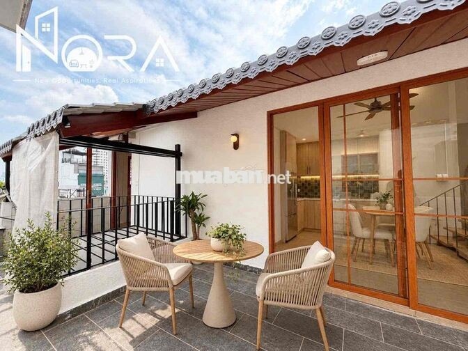 Siêu phẩm 1 PN Penthouse cao cấp mới 100% sân vườn 14tr thương lượng