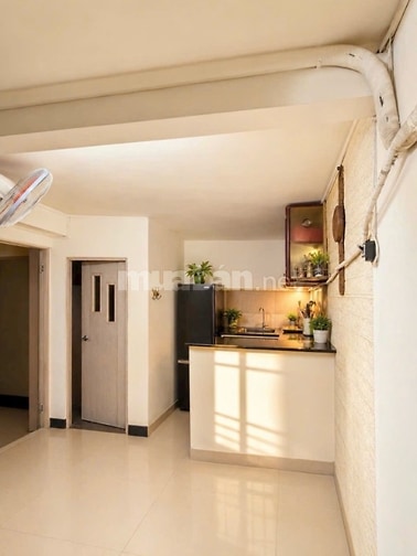 Nhà cấp 4 56m2 sát bờ kè Hoàng Sa quận 3,  mua xây mới, kd canhodichvu
