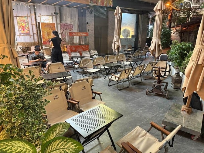 Sang Nhượng Quán cafe view hồ văn quán diện tích 200m2 mặt tiền 8m 