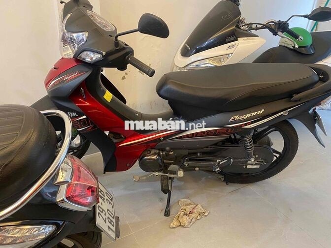 SYM Elegant 50cc 2023 Đỏ Đen 6000km