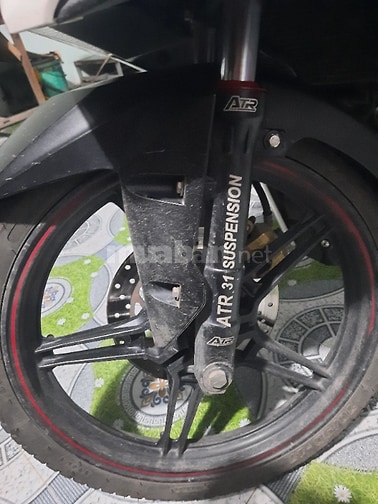xe Exciter 150 trắng đỏ 2015. 