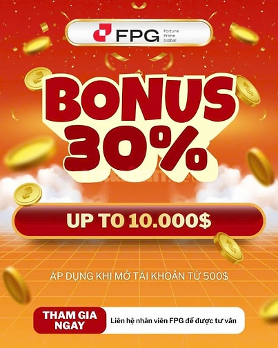 TOP ƯU ĐÃI MÀ TRADER KHÔNG NÊN BỎ QUA TẠI SÀN FPG
