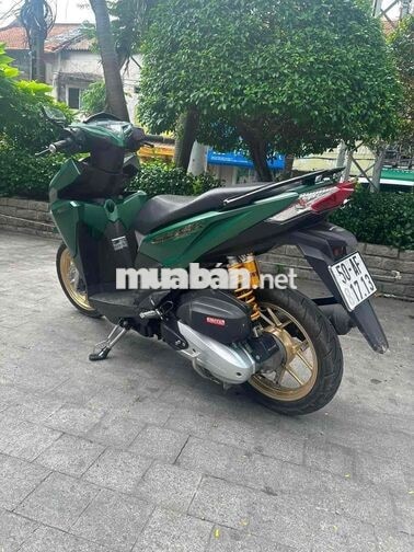 Honda Click Thái 2016 Xanh Phuộc Ohlins