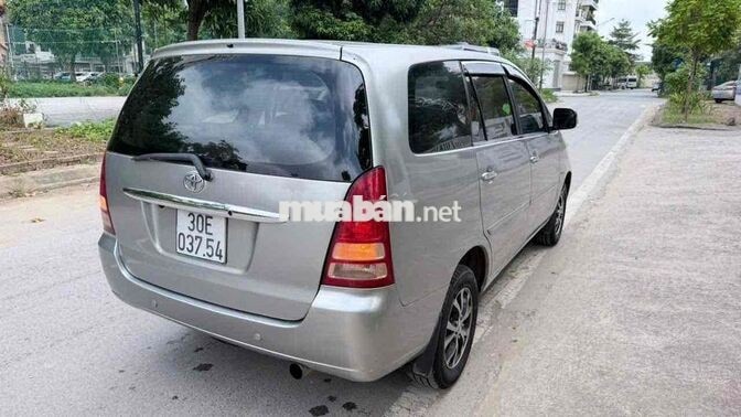 Toyota Innova G 2006 Bạc 7 chỗ