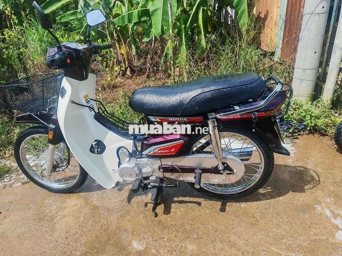 Honda Dream II 1993 Đỏ mận, Trắng