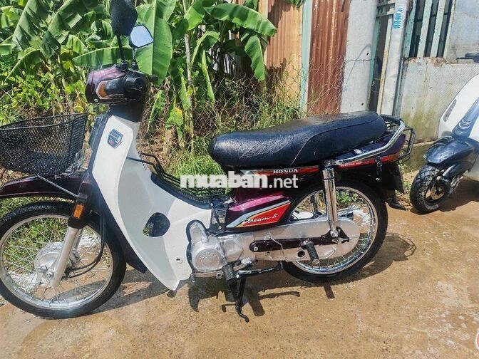 Honda Dream II 1993 Đỏ mận, Trắng