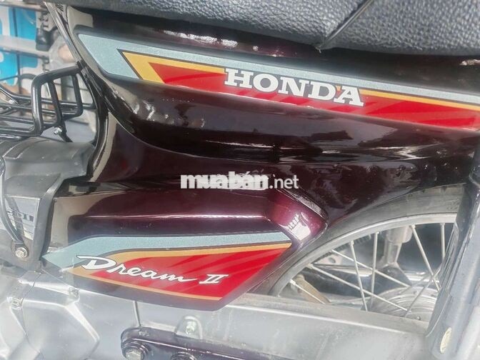 Honda Dream II 1993 Đỏ mận, Trắng