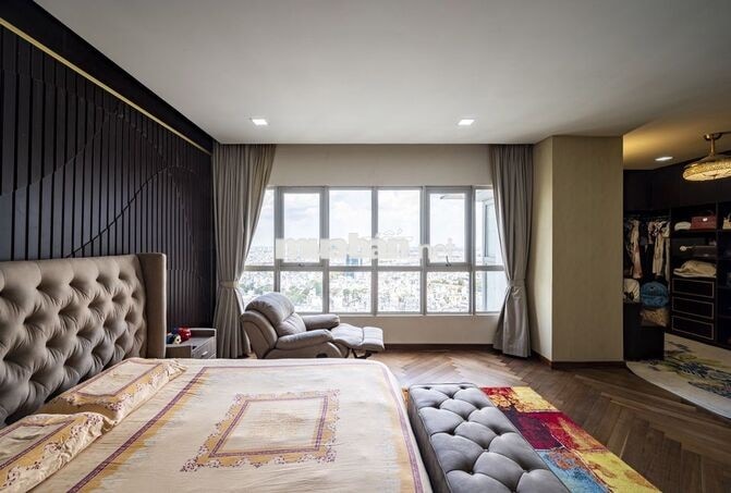 Cho thuê CH chung cư Lữ Gia, Quận 11, Penthouse 180m2, 4PN, Giá: 25tr