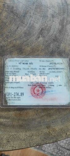 Honda Air Blade 2011 Đỏ