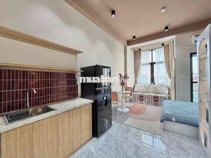 CHO THUÊ CHDV FULL NỘI THẤT - MÁY GIẶT RIÊNG NGAY GÒ DẦU, GẦN AEON TP
