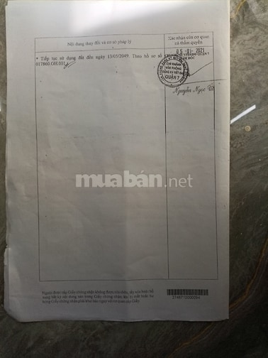 CẦN BÁN CĂN NHÀ  CHÍNH CHỦ QUẬN 7 