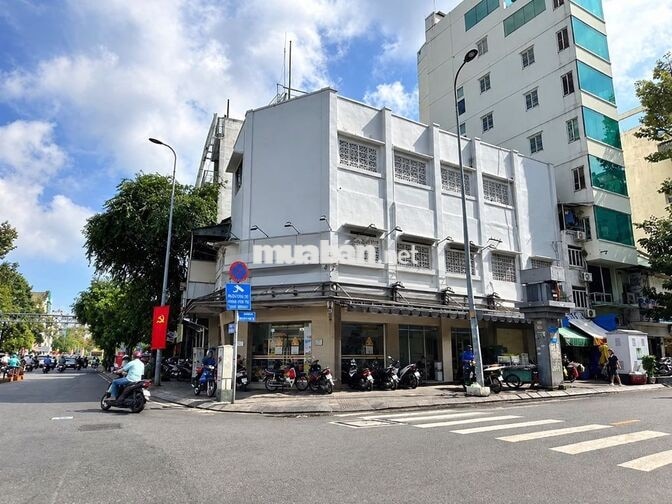 NHÀ GÓC 2 MT NGUYỄN THÁI HỌC,Q1 - 144M2 | 3 TẦNG + ST, CHỈ NHỈNH 90TR