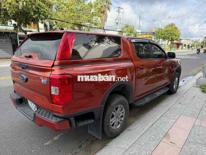 Ford Ranger XLS AT 2024 Đỏ cam lên nấp thùng cao
