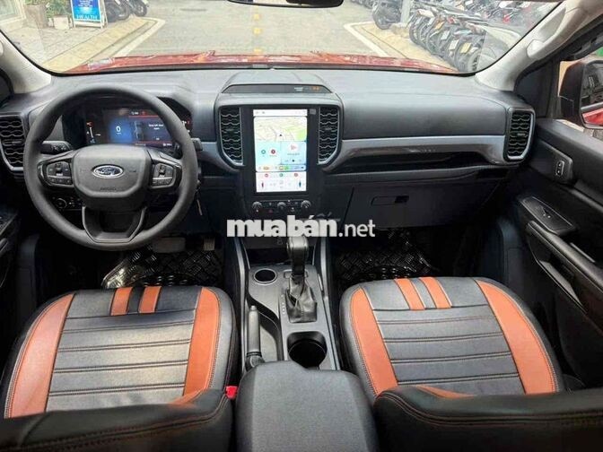 Ford Ranger XLS AT 2024 Đỏ cam lên nấp thùng cao